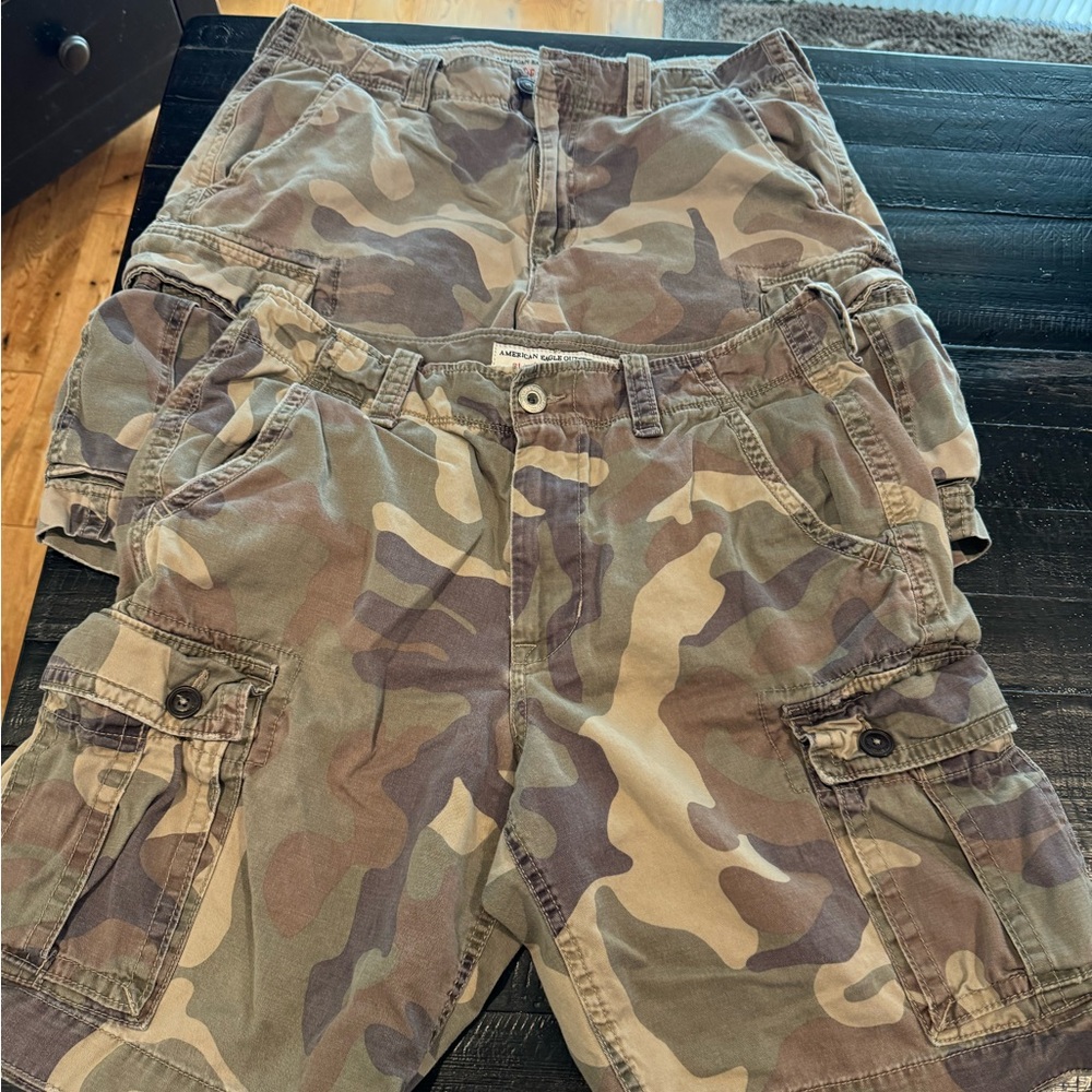 2 Pair of American Eagle Cargo Shorts